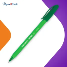 dlugopis-tradycyjny-zielony-paper-mate