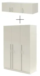 szafa-z-nadstawka-150-cm-duza-z-drazkami-i-szufladami-braga-02-kaszmir