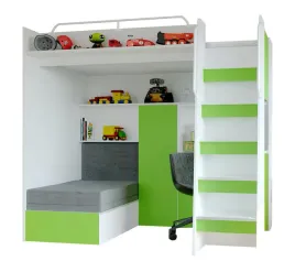 antresola-kiki-7-z-sofa-i-biurkiem-2-spania-limonkowy-mat