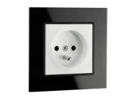 kontakt-gniazdo-elektryczne-pojedyncze-szklane-fi60-z-uziemieniem
