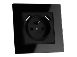 kontakt-gniazdo-elektryczne-pojedyncze-fi60-2xusb-z-uziemieniem-szklane