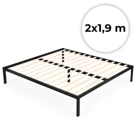 lozko-metalowe-190x200-cm-ze-stelazem-minimalistyczna-czarna-rama