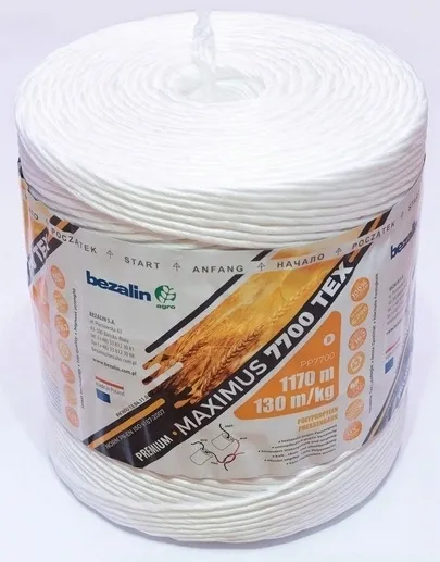 Sznurek rolniczy bezalin 1170 m 7700 tex