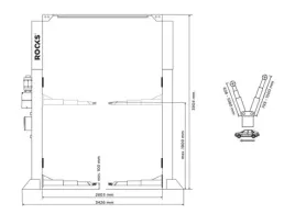 rooks-podnosnik-dwukolumnowy-elektrohydrauliczny-automatyczny-4t-laczony