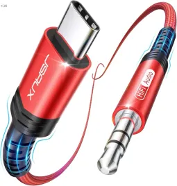 kabel-aux-usb-c-na-jack-35-mm-jsaux-nylonowy-czarny