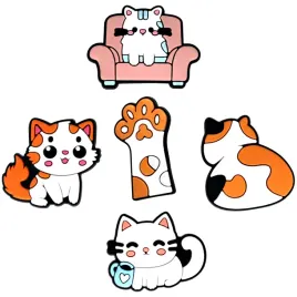 sticker-3d-kot-zestaw-5-szt