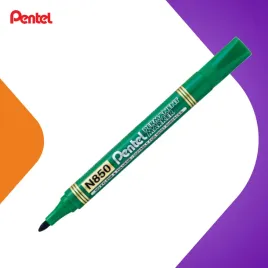 marker-permanentny-pentel-n850-okragly-zielony
