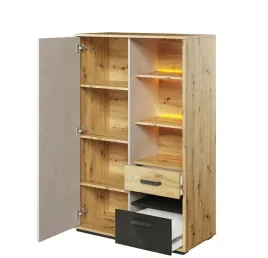 regal-z-szufladami-90-cm-z-led-qubic-qb-05