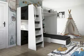 antresola-kiki7-z-biurkiem-rozkladana-sofa-lozko-pietrowe-czarny-polysk