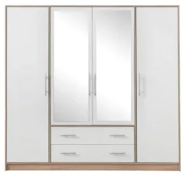 szafa-smart-srl1-z-lustrem-i-szufladami-200-cm