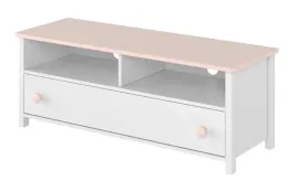 szafka-rtv-ksiezniczki-luna-ln-13-bialy-rozowy