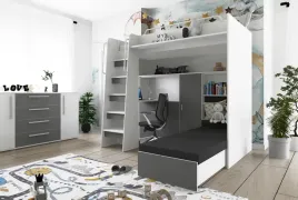 lozko-pietrowe-kiki-7-90x200-cm-z-biurkiem-rozkladana-sofa-grafit-mat