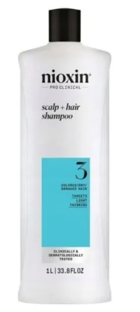 Nioxin System 3 ScalpHair Shampoo 1000 ml