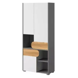 regal-mlodziezowy-80-cm-z-polkami-szafkami-carini-ca2-bialy-grafit-dab