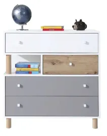 komoda-mlodziezowa-z-szufladami-90-cm-faro-11-bialy-dab-artisan-szary