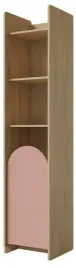 regal-o-szerokosci-43-cm-polotwarty-z-polkami-rozowy-lexi-3-lewy-prawy