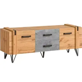 szafka-rtv-loftowa-135-cm-lofter-lo7-dab-wotan-beton-millenium
