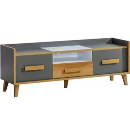 szafka-rtv-160-cm-z-szafkami-i-szuflada-werso-w7-bialy-antracyt-dab