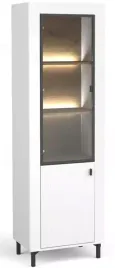 witryna-przeszklona-z-polkami-60-cm-do-salonu-z-oswietleniem-mossa-3-bialy