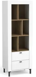 regal-wysoki-z-szufladami-60-cm-do-salonu-mossa-4-bialy
