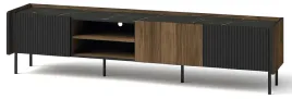 szafka-rtv-200-cm-z-lamelami-prestigo-8-orzech-warmia-san-seb-czarny