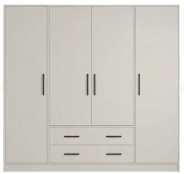 duza-szafa-do-garderoby-200-cm-4-drzwiowa-2-szuflady-smart-1-kaszmir