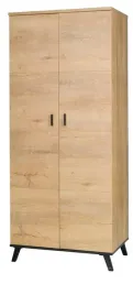 szafa-norvik-1-o-szerokosci-81-cm-2-drzwi-w-kolorze-dab-lefkas-czarny