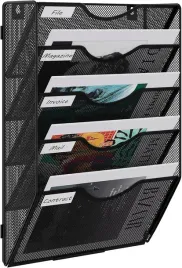 metalowy-organizer-na-dokumenty-regal-na-sciane-5-przegrod-a4-czarny