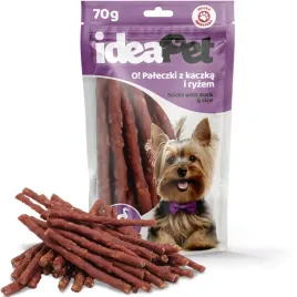 ideapet-o-paleczki-z-kaczka-i-ryzem-70g