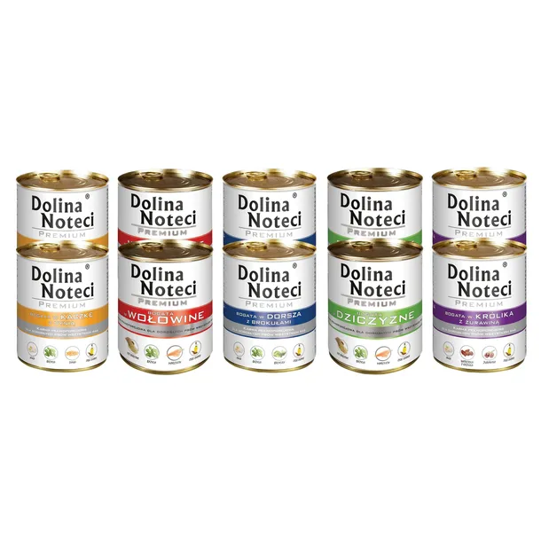 KARMA DLA PSA PREMIUM DOLINA NOTECI WOŁOWINA 800G PUSZKA