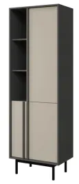 smukly-regal-elvia-3-szerokosc-63-cm-antracyt-jasny-bez-3-drzwi