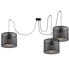 lampa-sufitowa-wiszaca-spider-3-pkt-plecionka-wiedenska-rattan-ratan-czarny