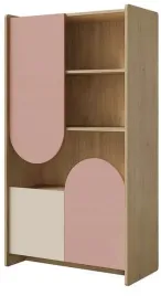 regal-lexi-7-o-szerokosci-83-cm-rozowy-regal-z-szufladami-i-polkami