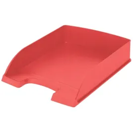 polka-na-dokumenty-leitz-recycle-a4-czerwona-z-recyklingu