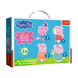 puzzle-trefl-18-elementow-mala-swinka-wsrod-przyjaciol