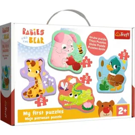puzzle-baby-classic-bobaskowe-zwierzatka-14-elementow-bobaski-i-mis-trefl