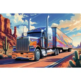 puzzle-160-elementow-ciezarowka-w-trasie-trefl