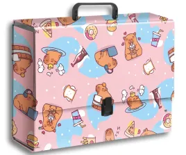 penmate-teczka-z-raczka-b4-jumbo-twarda-kapibara-food-folia-mat-nierysujaca