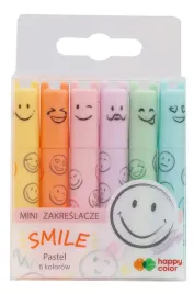 happy-color-zakreslacze-mini-smile-pastelowych-6-kolorow