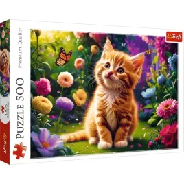 puzzle-trefl-premium-quality-500-elementow-uroczy-kotek