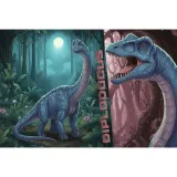 puzzle-trefl-100-elementow-diplodocus-stan-nowy