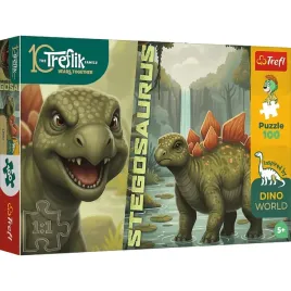 puzzle-trefl-100-elementow-stegosaurus