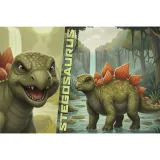 puzzle-trefl-100-elementow-stegosaurus-stan-nowy