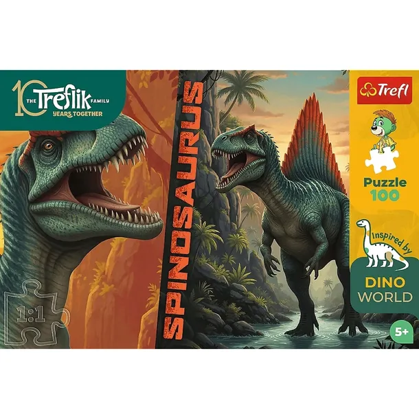 puzzle-trefl-100-elementow-spinosaurus-kod-producenta-16582