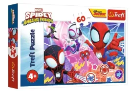 puzzle-60-elementow-bohaterka-przygoda-spidey-trefl