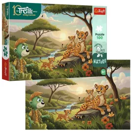 puzzle-trefl-100-elementow-inspired-by-nature-gepardy