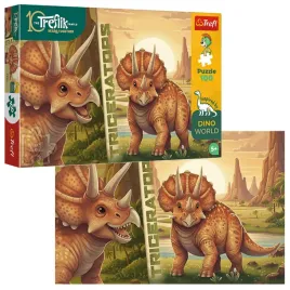 puzzle-trefl-100-elementow-inspired-by-dino-world-triceratops