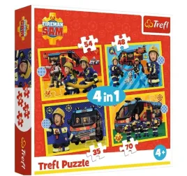 puzzle-4w1-strazak-na-sygnale-34348-trefl