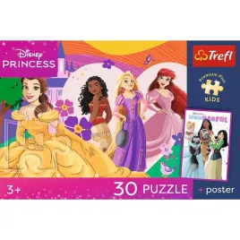 puzzle-30el-premium-plus-kids-ksiezniczki-i-przyjazn