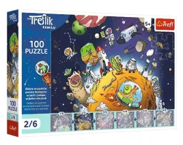 puzzle-100el-treflik-w-kosmosie